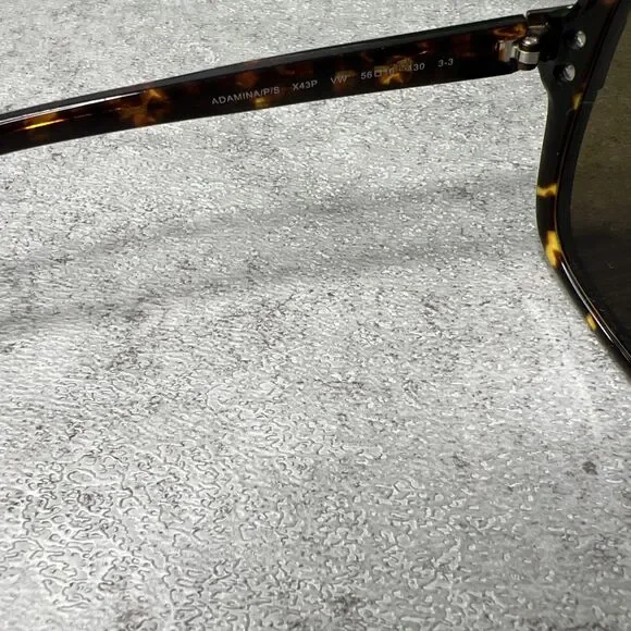 Kate Spade Adamina X43P Sunglasses Tortoise/Brown Square - Picture 7 of 14